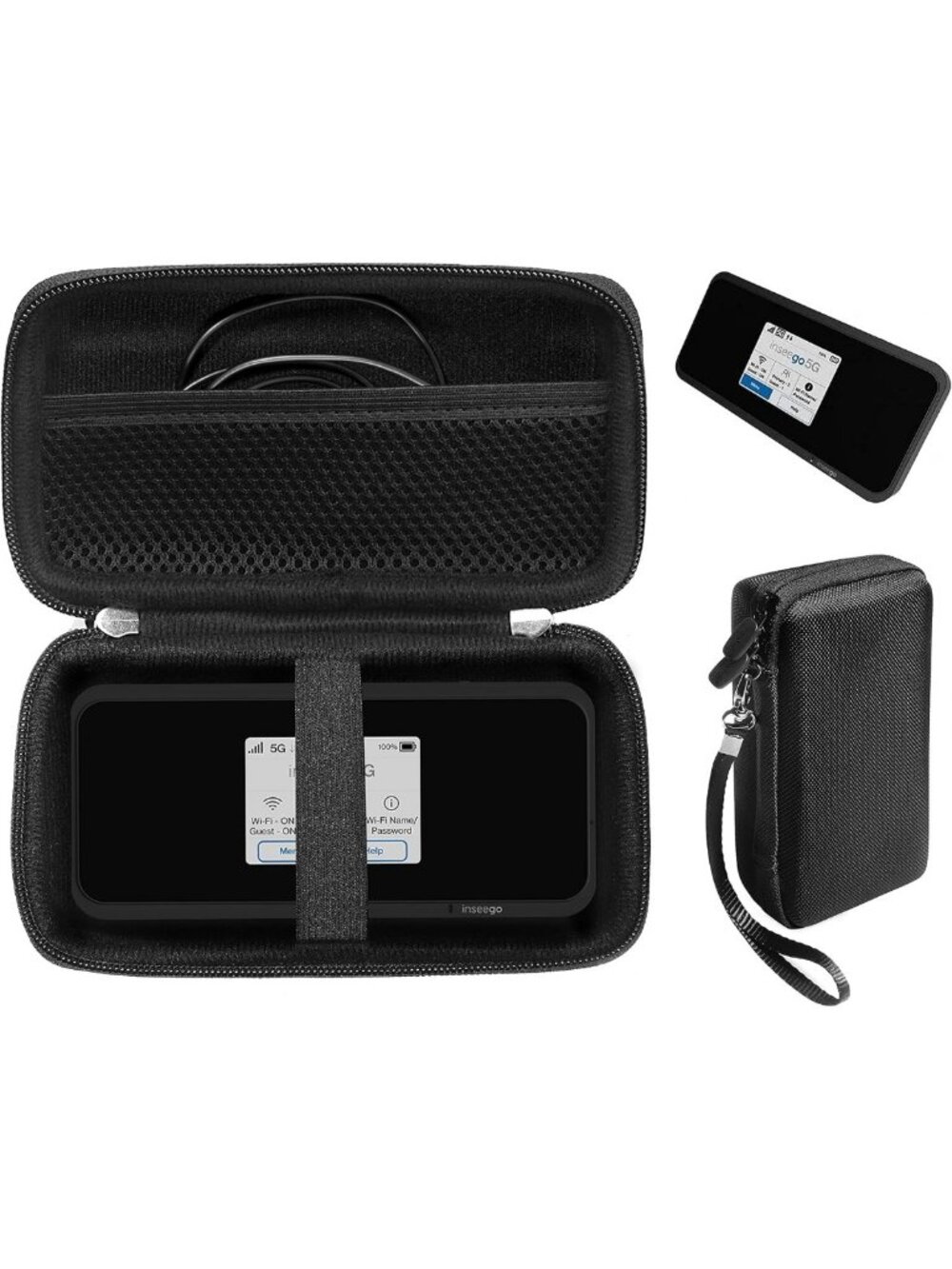 4G LTE Hotspot Case for MiFi X Pro M3000, M2100, M2000, Jetpack 8800L - Durable